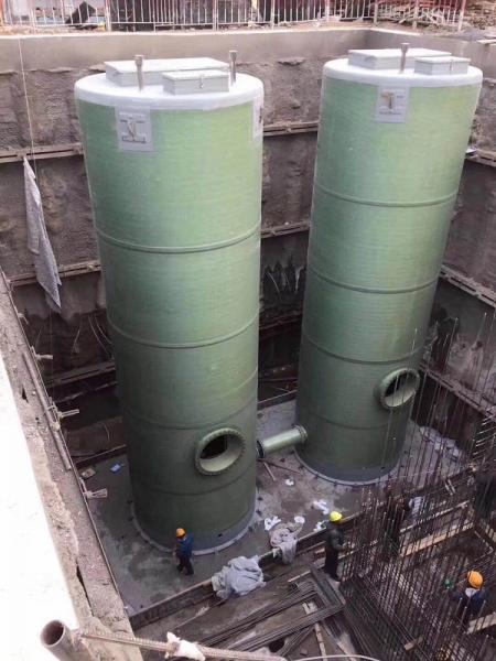 哈尔滨重庆OPPO智能生态科技园安装一体化污水提升泵